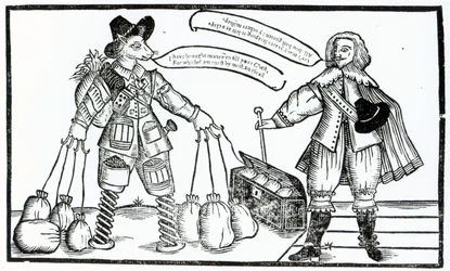 1641年に出版された「Mの苦情、テンターフックのプロジェクター、およびサートーマスドジャーの特許権者」